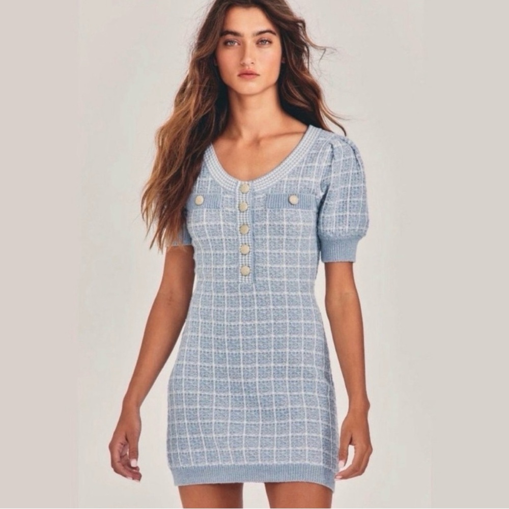 NWT Loveshackfancy Sailor Dress in Babybell Blue Medium